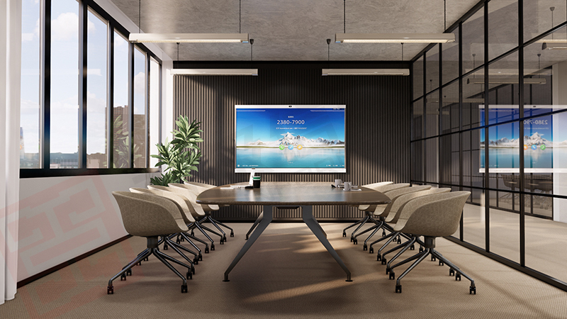 小型会议室搭配华为会议一体机效果图1.jpg